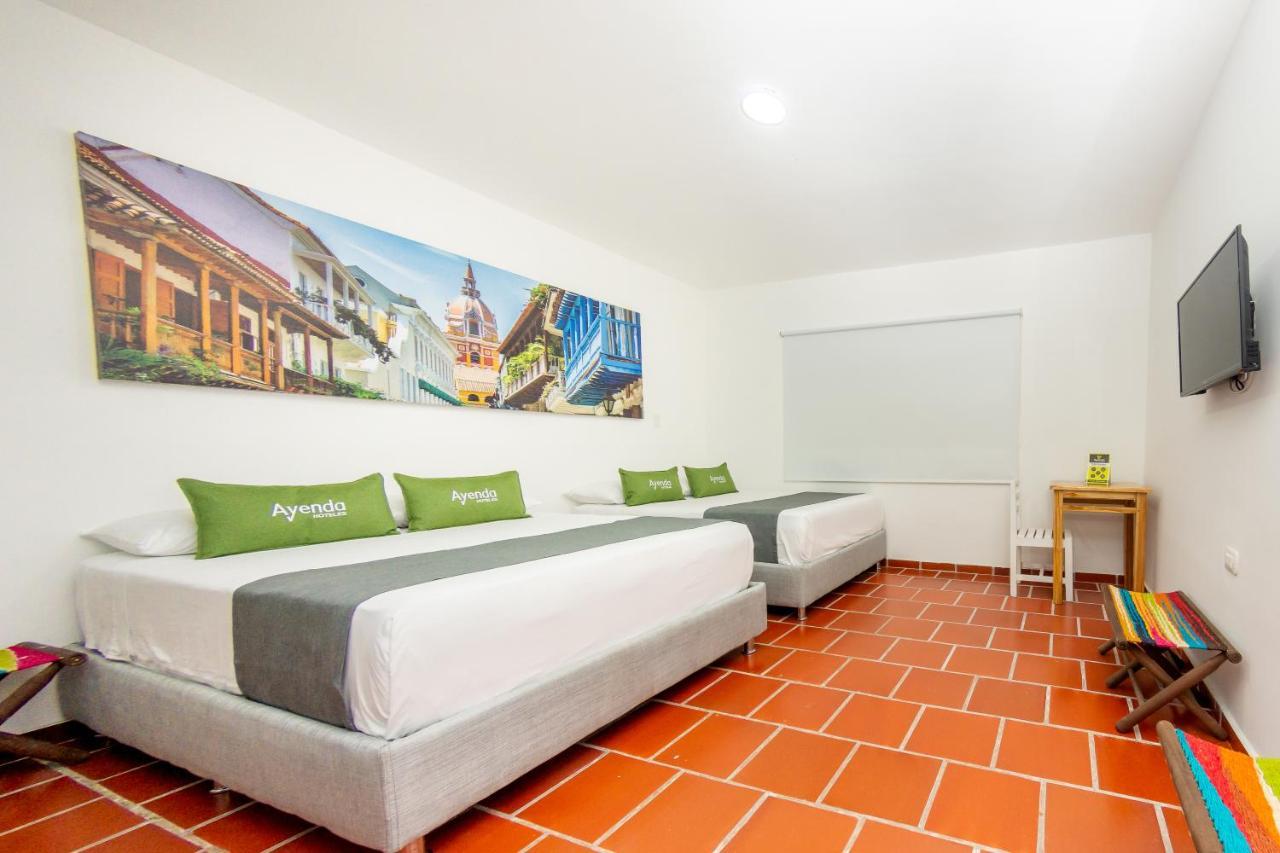 Hotel Ayenda Cartagena Blue 1804 المظهر الخارجي الصورة